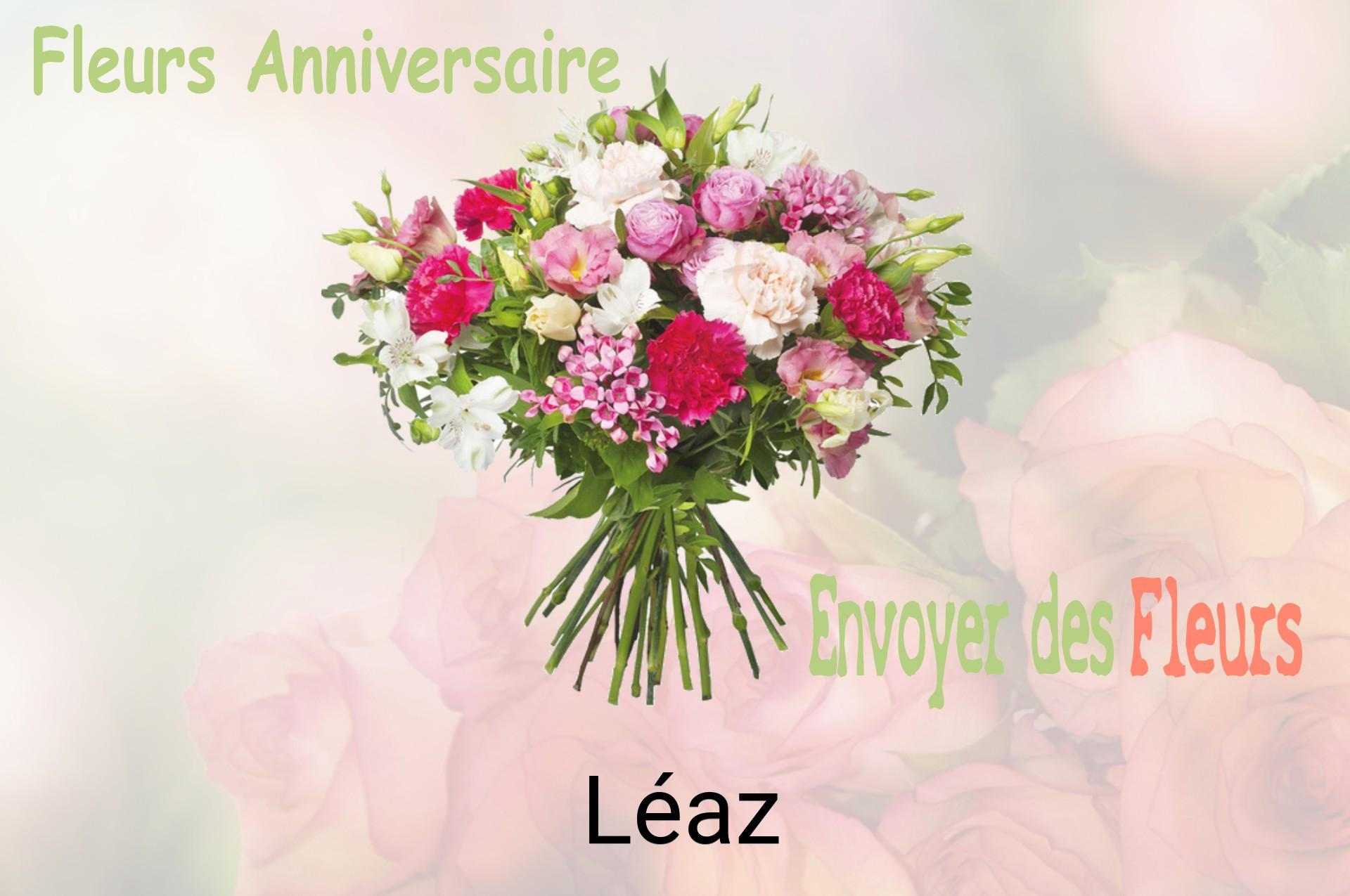 Bouquet de fleurs d’anniversaire livré à Léaz